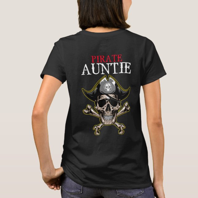 CAMISETA PIRATE SKULL AUNTIE (Reverso)
