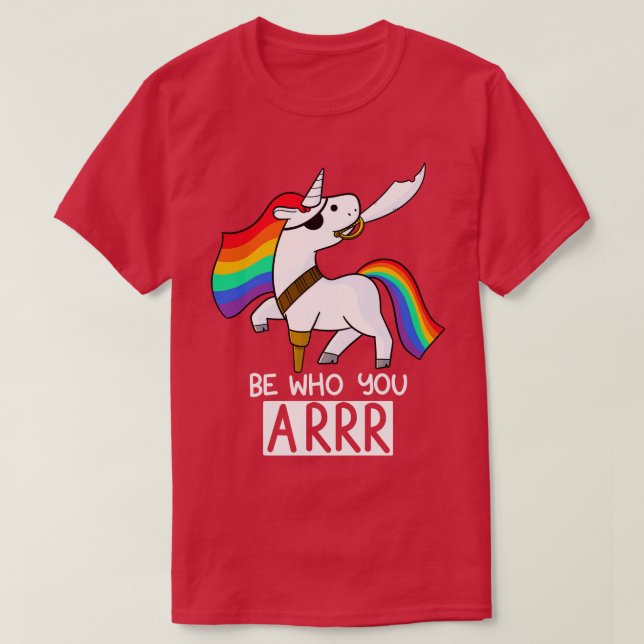 Camiseta Pirate Unicorn (Diseño del anverso)