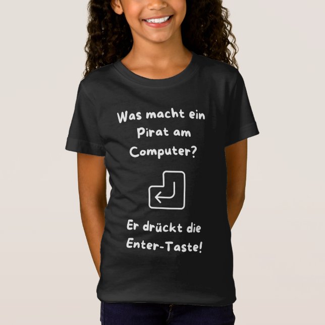 Camiseta Piraten-Style für Tech-Fans! (Anverso)