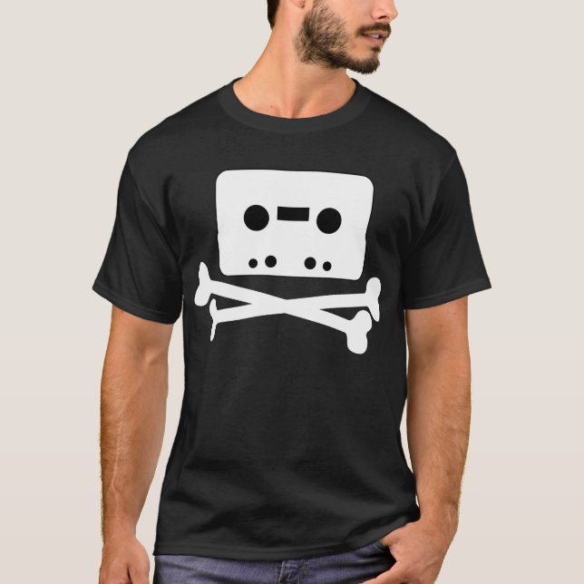 Camiseta Piratería/camiseta casera del taping (Anverso)
