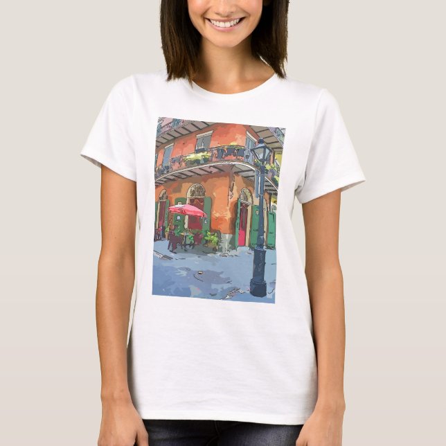 Camiseta Pirates Alley Nueva Orleans (Anverso)