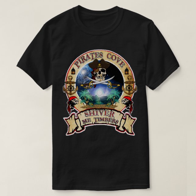 Camiseta Pirates Cove (Diseño del anverso)