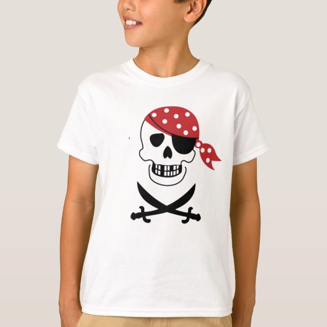 Camiseta Pirates Skull Shirt (Anverso)