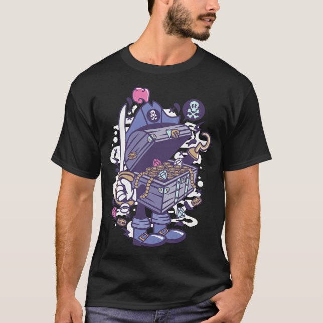Camiseta Pirate's treasure (Anverso)