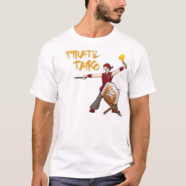 Camiseta pirateTaiko (Anverso)