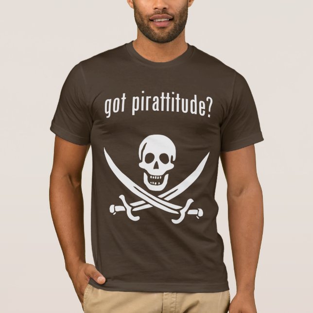 Camiseta ¿pirattitude conseguido? (Anverso)