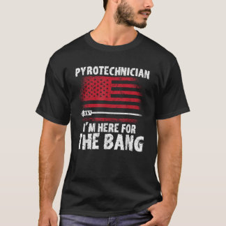 Camiseta Pirotecn Pyrotechn, director de fuegos artificiale