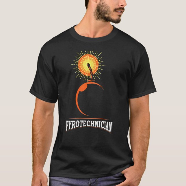 Camiseta Pirotécnico Equipo Pirotécnico Pyrotechnic Pyro Sh (Anverso)