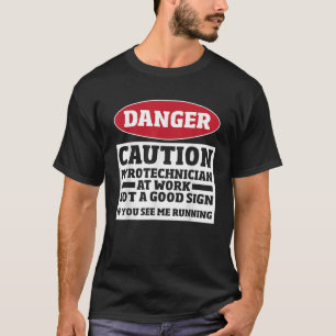 Camiseta Pirotécnicos Fuegos artificiales Funny Pyro Crew P