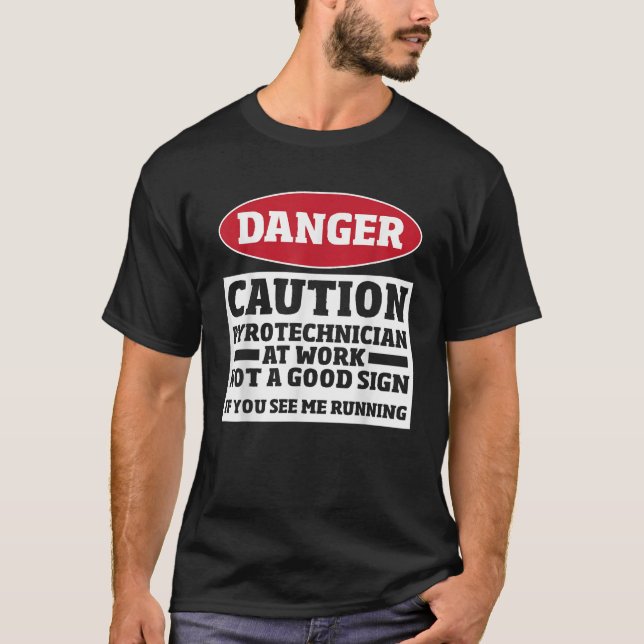 Camiseta Pirotécnicos Fuegos artificiales Funny Pyro Crew P (Anverso)