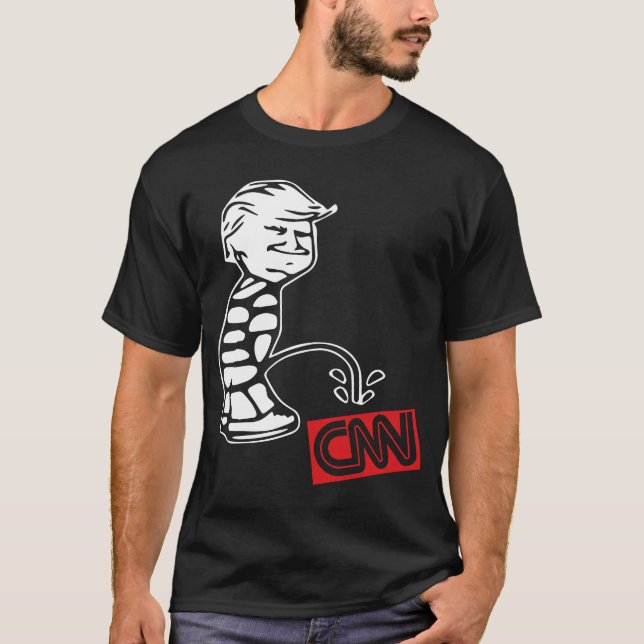 Camiseta Pis del triunfo en las noticias divertidas Medi (Anverso)
