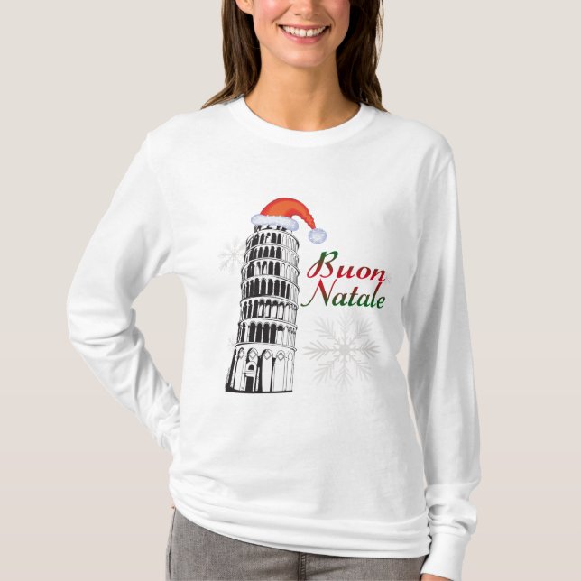 Camiseta Pisa Buon Natale (Anverso)