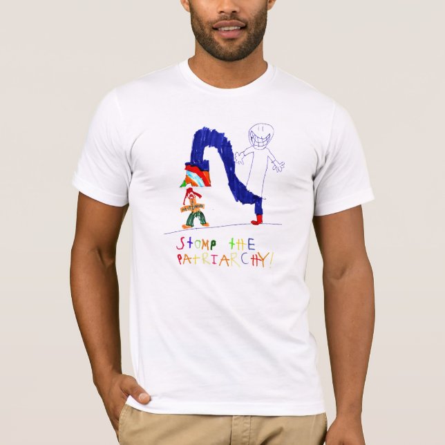 Camiseta Pisa fuerte el patriarcado (Anverso)