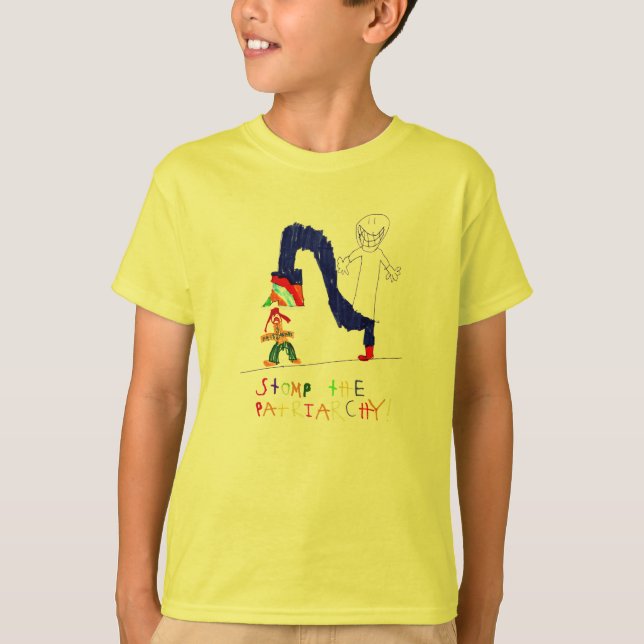 Camiseta Pisa fuerte el patriarcado (Anverso)