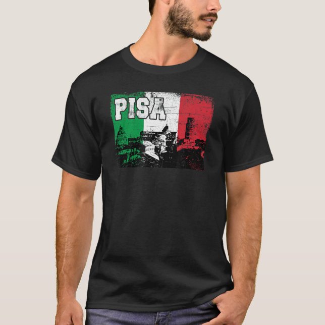 Camiseta Pisa Italia Europa (Anverso)