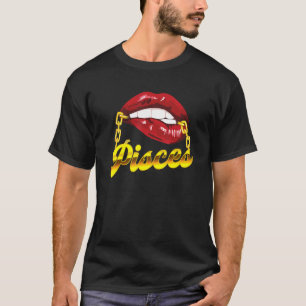 Camiseta Pisces Astrología Símbolo de Horóscopo Pájaro Rótu