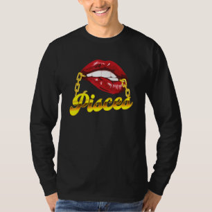 Camiseta Pisces Astrología Símbolo de Horóscopo Pájaro Rótu
