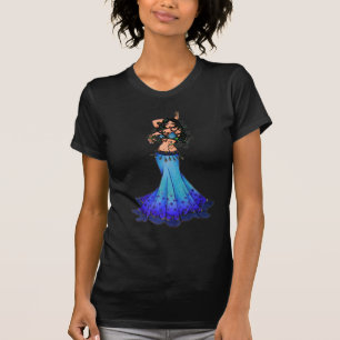 Camiseta Pisces Belly Dancer Art