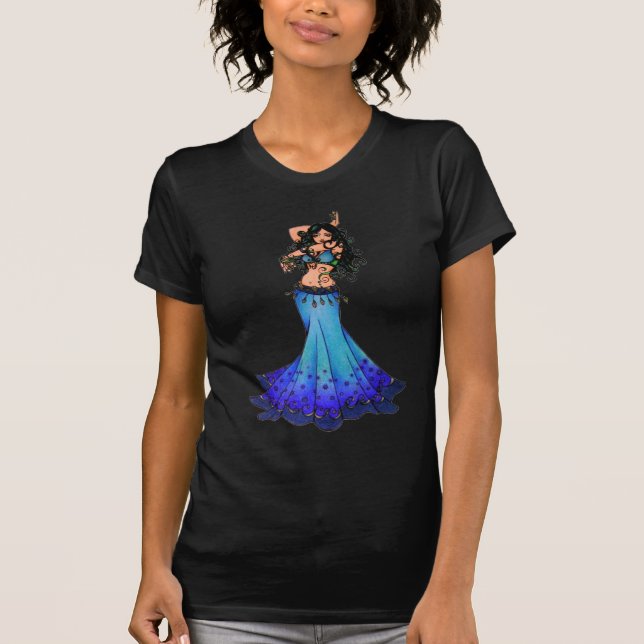 Camiseta Pisces Belly Dancer Art (Anverso)