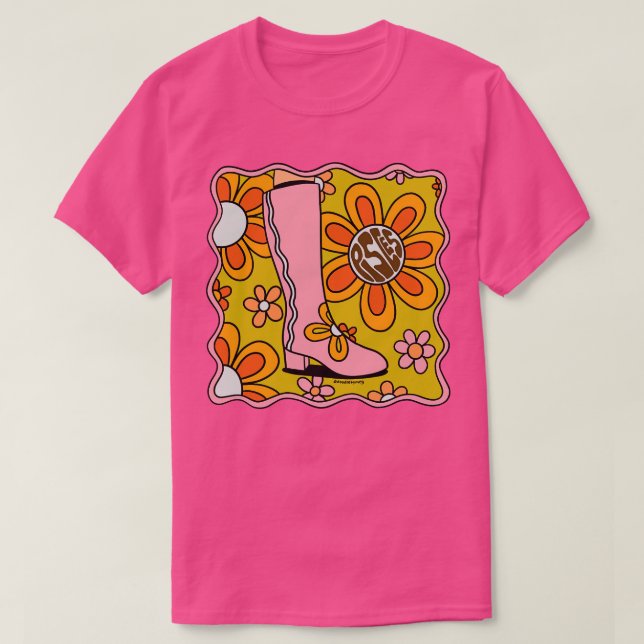 Camiseta Pisces Boot (Diseño del anverso)