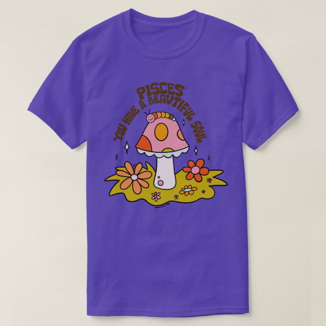 Camiseta Pisces Caterpillar (Diseño del anverso)