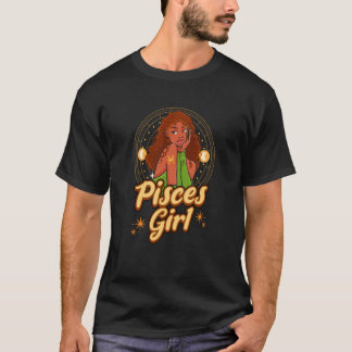Camiseta Pisces Girl Astrology Astrologer Zodiac Sign Horos