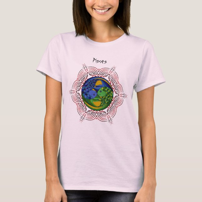 Camiseta Pisces Heart (Anverso)