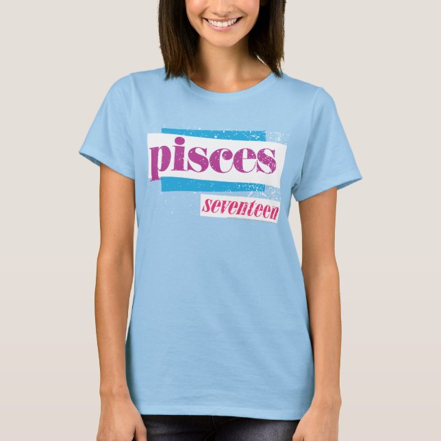 Camiseta Pisces Purple (Anverso)