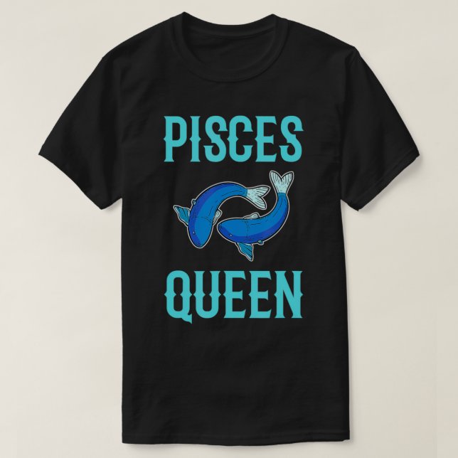 Camiseta Pisces Queen For Women  (Diseño del anverso)