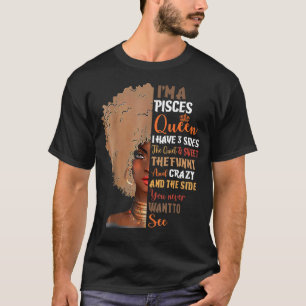 Camiseta Pisces Queens Nació En Febrero De Marzo En África 