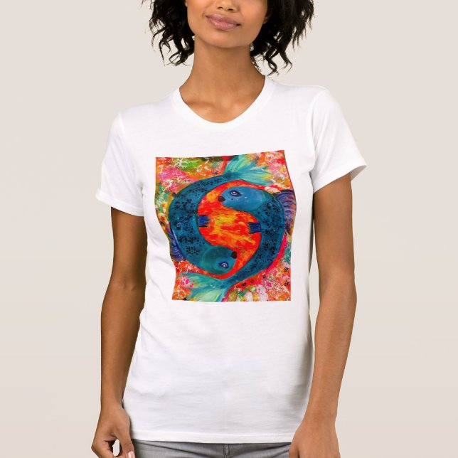 Camiseta Pisces Sisters T-Shirt (Anverso)