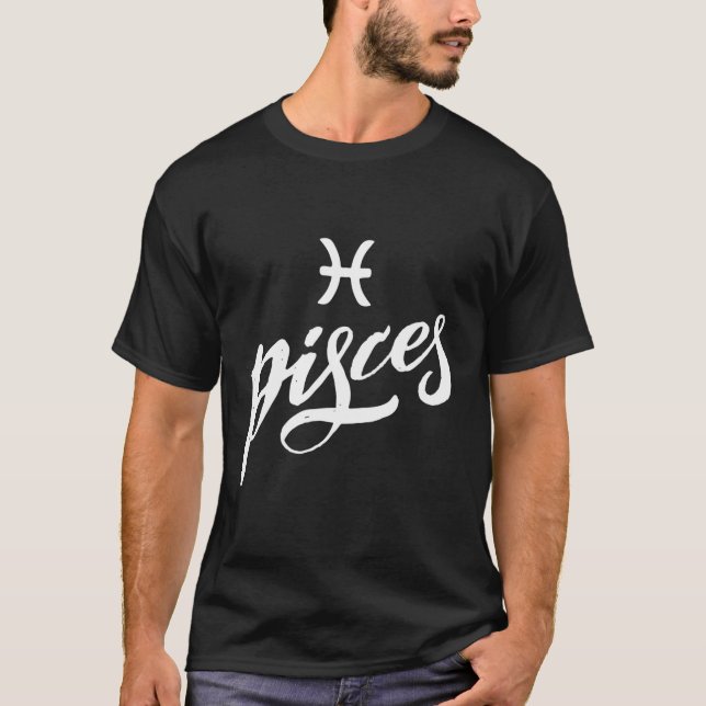 Camiseta Pisces Zodiac (Anverso)