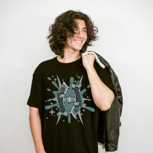 Camiseta Pisces Zodiac, Astrología de Marzo, Amantes de las