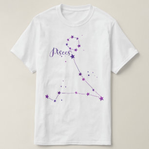 Camiseta Pisces Zodiac Constellation T shirt