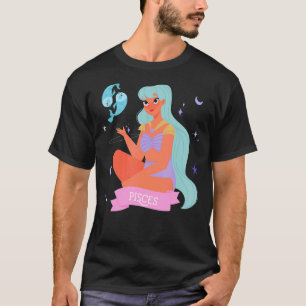 Camiseta Pisces Zodiac Febrero Marzo Horoscopio Cumpleaños