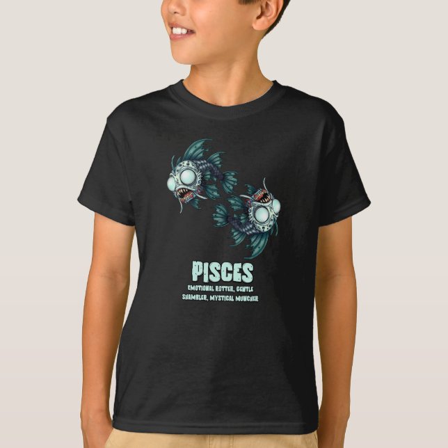 Camiseta Pisces Zombie (Anverso)