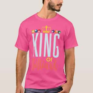 Camiseta Piscina Billiard Del Jugador De Snooker King Of Bi