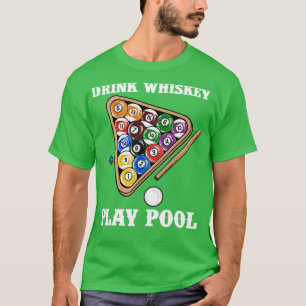 Camiseta Piscina de juegos de bebidas I Funny Whisky Billia
