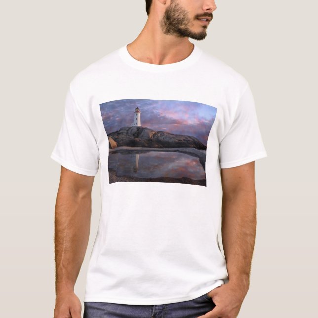 Camiseta Piscina de la marea por el faro (Anverso)