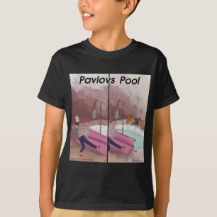 Camiseta Piscina de Pavlov divertida caricatura