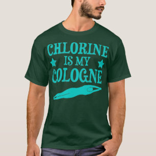 Camiseta Piscina Divertida Piscina Piscina Paseada Clorine 