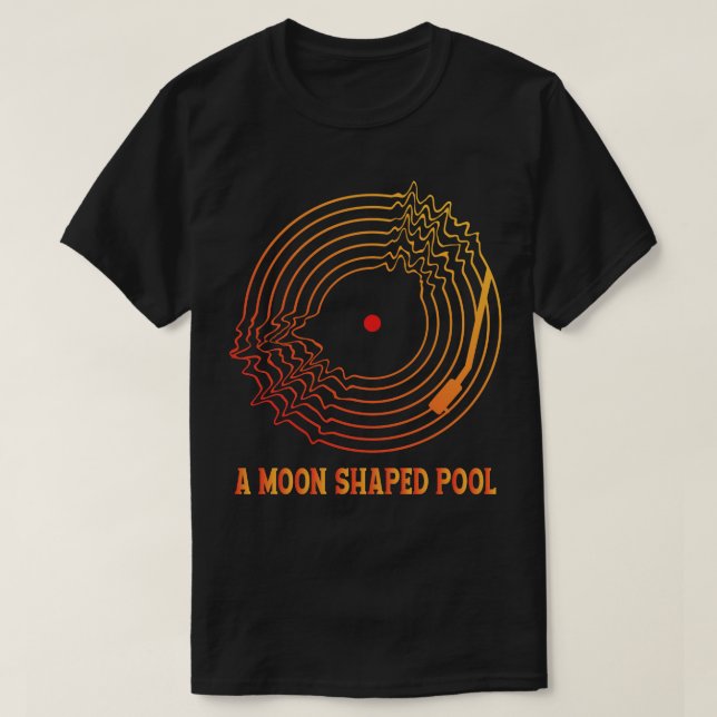 CAMISETA PISCINA EN FORMA DE LUNA RADIOHEAD 4 (Diseño del anverso)