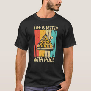 Camiseta Piscina genial para hombres y mujeres Snooker Bill