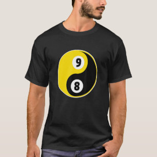 Camiseta Piscina gráfica Retro Billard Snooker Billard Cue