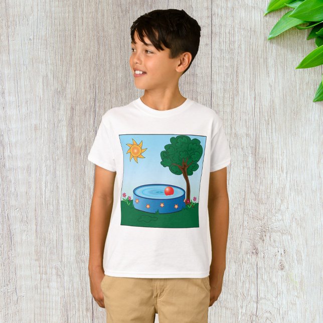 Camiseta Piscina infantil bajo un árbol (Subido por el creador)