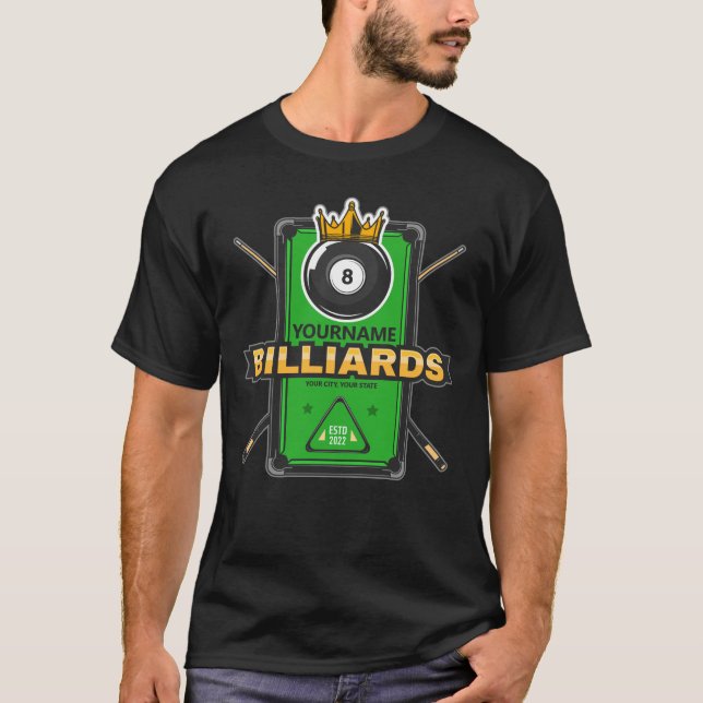 Camiseta Piscina personalizada NOMBRE 8 Billetes de la Coro (Anverso)