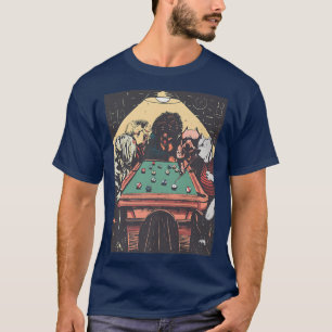Camiseta Piscina Retro Billard Perros Dueño De Perro Perro