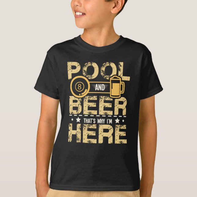 Camiseta Piscina Y Cerveza (Anverso)