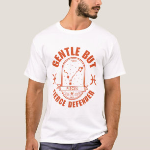 Camiseta Piscis: defensor suave pero fiero