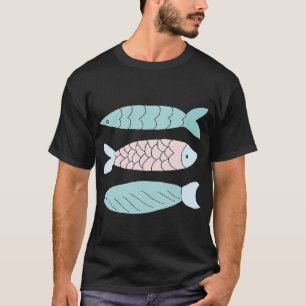 Camiseta Piscis estilo cómico